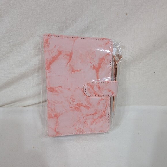 New Budget Binder Pink Marble - Picture 1 of 4
